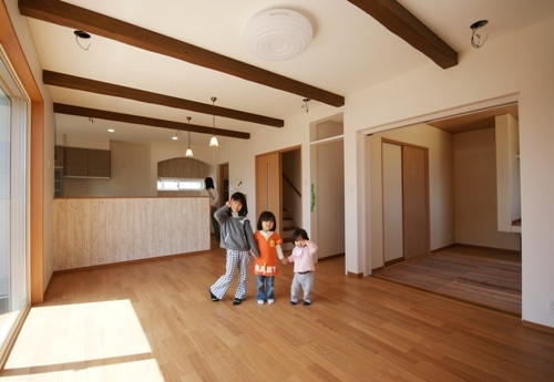 徳島県で家を建てるならサーロジック-梁