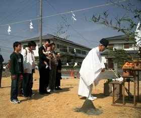 徳島県で家を建てるならサーロジック-地鎮祭