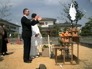 徳島県で家を建てるならサーロジック-地鎮祭