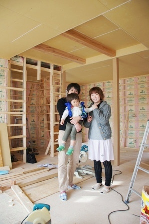 徳島県で家を建てるならサーロジック-現場にて♪