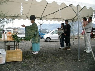 徳島県で家を建てるならサーロジック-地鎮祭