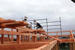 徳島県で家を建てるならサーロジック-上棟