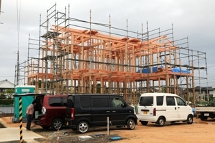 徳島県で家を建てるならサーロジック-上棟