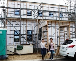 徳島県で家を建てるならサーロジック-現場にて