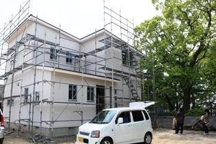 徳島県で家を建てるならサーロジック-現場にて♪