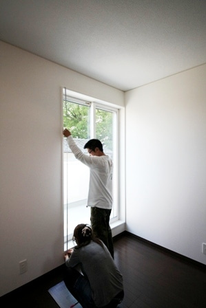 徳島県で家を建てるならサーロジック-カーテン採寸