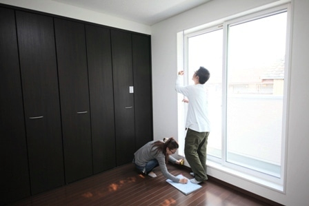 徳島県で家を建てるならサーロジック-カーテン採寸