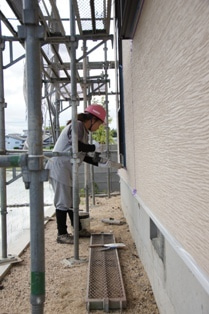 徳島県で家を建てるならサーロジック-外部コーキング