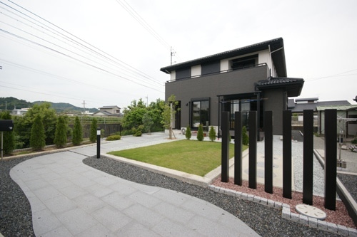 徳島県で家を建てるならサーロジック-モダンエクステリア