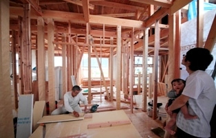 徳島県で家を建てるならサーロジック-現場にて