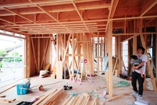 徳島県で家を建てるならサーロジック-現場にて