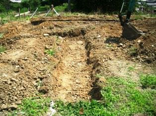 徳島県で家を建てるならサーロジック-根切り