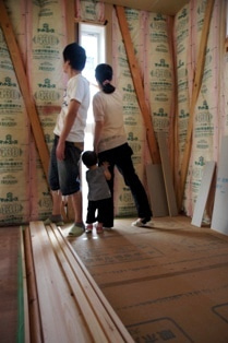 徳島県で家を建てるならサーロジック-現場にて