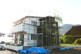 徳島県で家を建てるならサーロジック-外壁工事