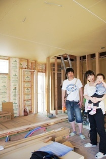 徳島県で家を建てるならサーロジック-現場にて