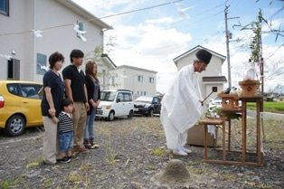 徳島県で家を建てるならサーロジック-地鎮祭
