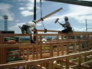 徳島県で家を建てるならサーロジック-上棟