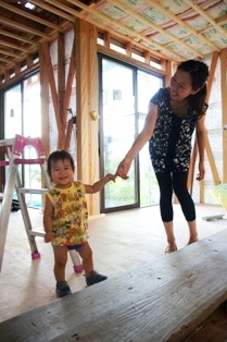 徳島県で家を建てるならサーロジック-現場にて