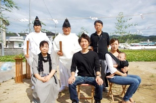 徳島県で家を建てるならサーロジック-地鎮祭記念撮影