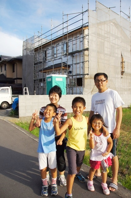 徳島県で家を建てるならサーロジック-現場にて