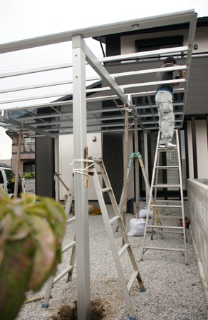 徳島県で家を建てるならサーロジック-カーポート工事