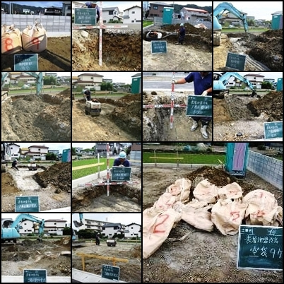 徳島県で家を建てるならサーロジック-表層地盤改良工事