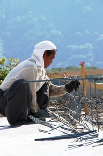 徳島県で家を建てるならサーロジック-鉄筋工