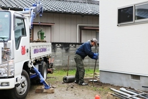 徳島県で家を建てるならサーロジック-井戸工事