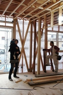 徳島県で家を建てるならサーロジック-現場にて