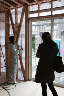 徳島県で家を建てるならサーロジック-現場にて