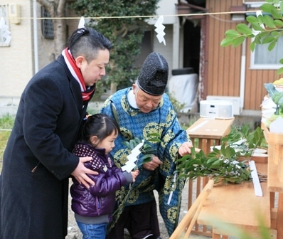 徳島県で家を建てるならサーロジック-地鎮祭