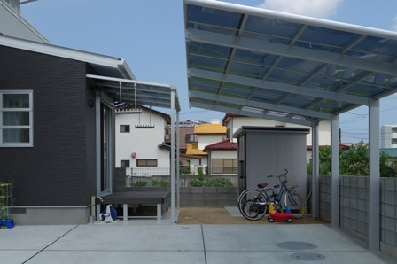 徳島県で家を建てるならサーロジック-ウッドデッキ テラス