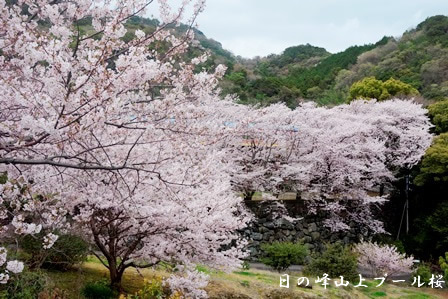 日の峰山上プール
