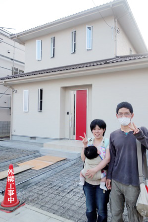 外構工事中