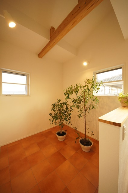 観葉植物置き場