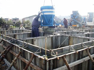 アンカーボルトの確認