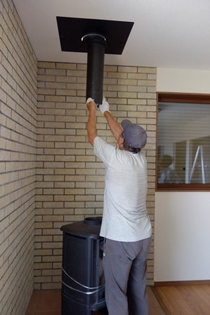 薪ストーブ工事