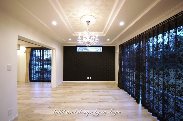 エレガントなリビング